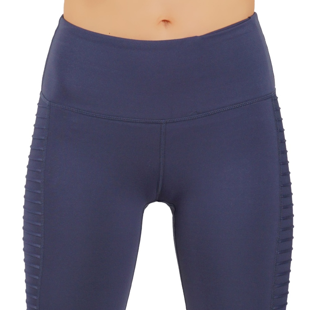 Workout leggings with mesh cutouts 647 - Picture 4 of 7